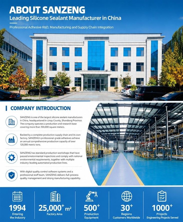 Construction Silicone Sealant Bulk factory