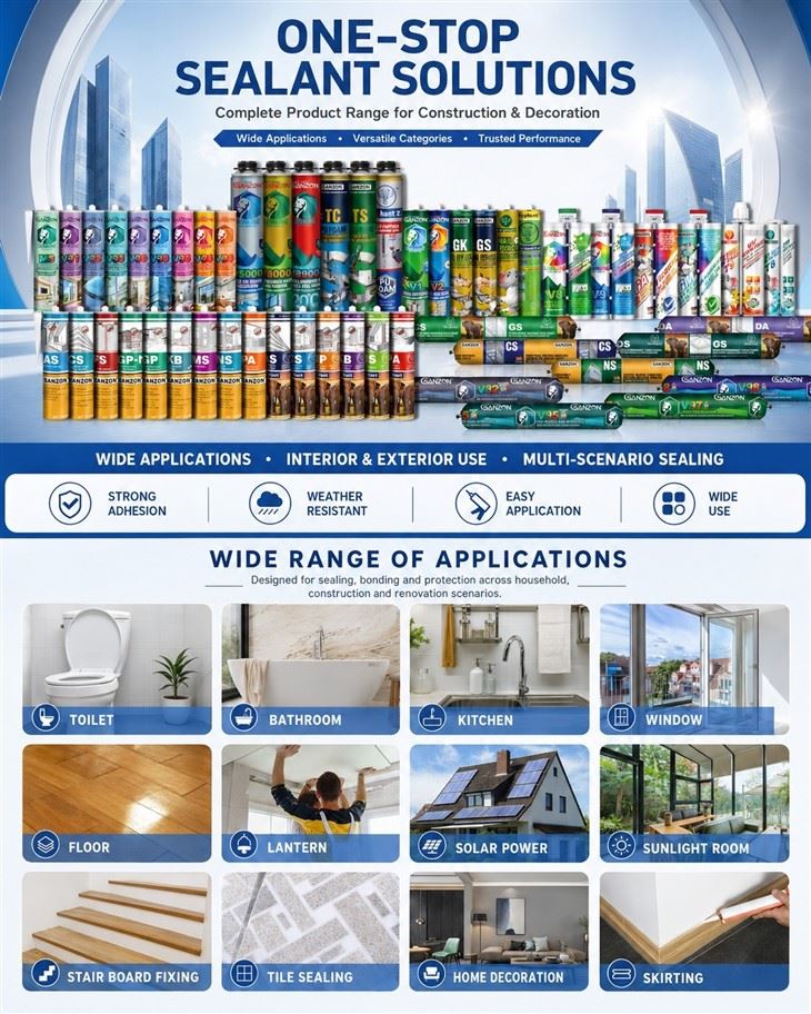 Construction Silicone Sealant Bulk suppliers